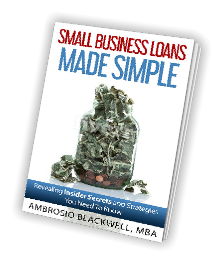 Small Business Loans Made Simple White